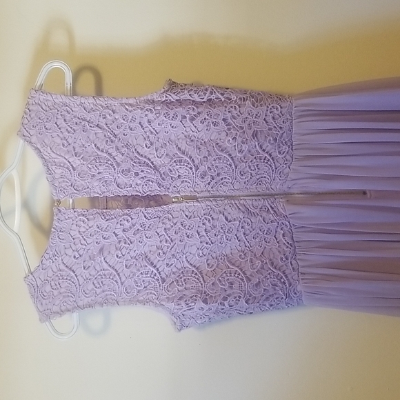 Suzy Shier lavender dress size small - Picture 4 of 5